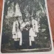 Fotografie tip Carte Postala - Familie in port popular