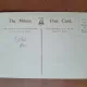 Fotografie tip carte postala, femeie cu flori, inceput de secol XX