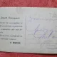 Fotografie tip carte postala, femeie cu sal, inceput de secol XX