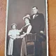 Fotografie tip Carte Postala, foto de familie 1938, necirculata