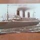 Fotografie tip carte postala, Paquebot Ile de France, 1930