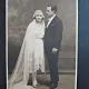 Fotografie tip Carte Postala, miri din perioada interbelica, necirculata