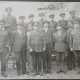 Fotografie tip Carte postala, Romania, Comisia militara de recrutare, 1935