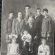 Fotografie tip Carte Postala, Romania, familie, 1927