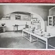 Fotografie tip carte postala, Sala de gospodarie a Scolii Centrale de fete din Bucuresti, 1890