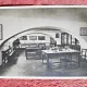 Fotografie tip carte postala, Scoala Centrala de Fete din Bucuresti, laboratorul de chimie, inceput de secol XX