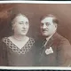 Fotografie tip Carte Postala, Sot si sotie (familia Cojocaru), 1930