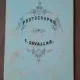 Fotografie tip CDV, barbat si femeie, sfarsit de secol XIX