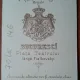 Fotografie tip CDV, bebelus, perioada interbelica