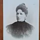 Fotografie pe carton, femeie,  1901