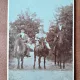 Fotografie tip CDV, la calarie, inceput de secol XX
