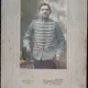 Fotografie tip CDV, Militar francez, inceput de secol XX