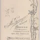 Fotografie tip CDV - perioada interbelica, reprezentand o femeie