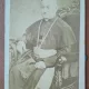 Fotografie tip CDV, prelat, secolul XIX