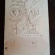 fotografie tip CDV , Tanara fata cu flori in mana , Galatz (Galati) - Atelier de fotografie F.Hild