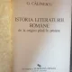 G. Calinescu - Istoria literaturii romane de la origini pana in prezent (2 volume)