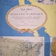 Harta - America (Litografie 1950)