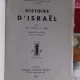 HISTOIRE D'ISRAEL - G. RICCIOTTI   VOL.1