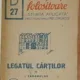 I. Caramalau - Legatul Cartilor. Cunostinte Folositoare