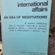 Journal of international affairs. An era of negations - V. Averell Harriman