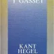 KANT. HEGEL. SCHELER - ORTEGA Y GASSET  (CARTE IN LIMBA SPANIOLA)