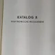 Katalog X. Elektronische messgeräte - Tesla Bruno