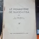 LA MONASTERE DE SUCEVITSA - O. TAFRALI  (EDITIE IN LIMBA FRANCEZA)