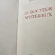 Le docteur mysterieux - Alexandre Dumas