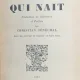 Le monde qui nait(Lumea care se naste- carte in franceza)- Comte H. de Keyserling