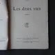 LES DEUX VIES - PAUL ET VICTOR MARGUERITTE  (CARTE IN LIMBA FRANCEZA)