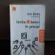 LIMBA DE LEMN IN PRESA - ILIE RAD