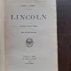 LINCOLN - EMIL LUDWIG  (CARTE IN LIMBA FRANCEZA)