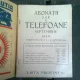 LISTA ABONATILOR PROVINCIE/SEPTEMBRIE 1946  (CARTE DE TELEFON)