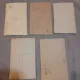 LOT CARTI POSTALE PERIOADA INTERBELICA, 4+1, 1 CIRCULATA SI 4 NECIRCULATE