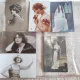 LOT CARTI POSTALE PERIOADA INTERBELICA, 5+1, 3 CIRCULATE SI 3 NECIRCULATE