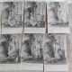 LOT CARTI POSTALE PERIOADA INTERBELICA, 5+1, TOATE CIRCULATE