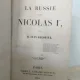 M. Ivan Golovine - La Russie sous Nicolas I