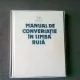 MANUAL DE CONVERSATIE IN LIMBA RUSA DE SIMA BORLEA