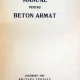 Manual pentru beton armat