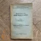 Manualul Instructiei individuale de specialitate Partea I-a Aviatia Volumul 1. Teoria elementara a avionului (1927)