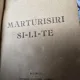 Marturisiri SI-LI-TE - Al. Tzigara-Samurcas