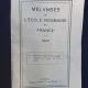 Melanges de L Ecole Roumaine en France