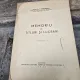 Memoriu de titluri si lucrari - D. Grigorescu  cu dedicatia autorului