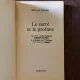 Mircea Eliade Le sacre et le profane (1965)