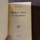Mircea Eliade Mythes, reves et mysteres (1957)