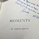 Moments - Costas Montis, dedicatie