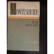 MONTESQUIEU - DESPRE SPIRITUL LEGILOR. VOL.1, fara supracoperta