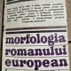 Morfologia romanului european in secolul al XIX-lea - Tudor Olteanu