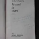MUZEUL DE CEARA - MIHAI DUTESCU  (CU DEDICATIA AUTORULUI PENTRU POETUL VASILE ZAMFIR)
