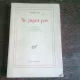 Ne jugez pas , Andre Gide , 1957